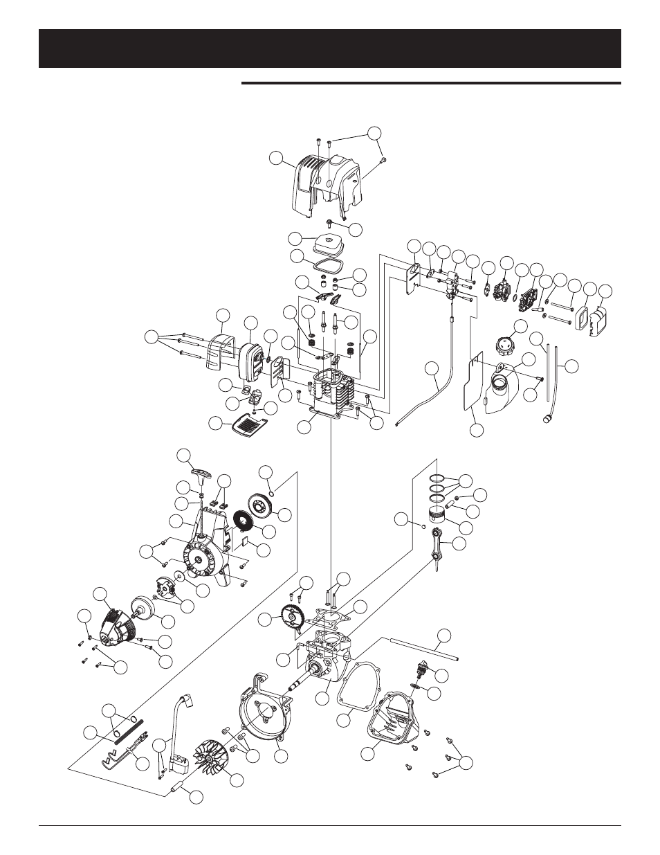 Bl26bc parts list | MTD BL26C0 User Manual | Page 101 / 104