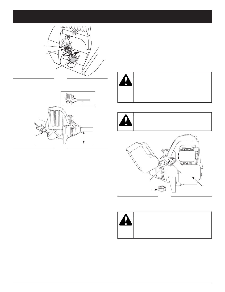 Warning, Oil and fuel information | MTD BL26C0 User Manual | Page 12 / 104