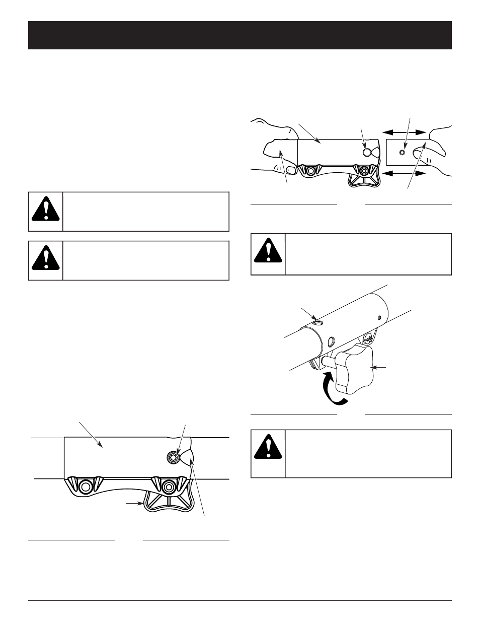 Warning, Caution, Operating instructions | MTD BL26C0 User Manual | Page 14 / 104