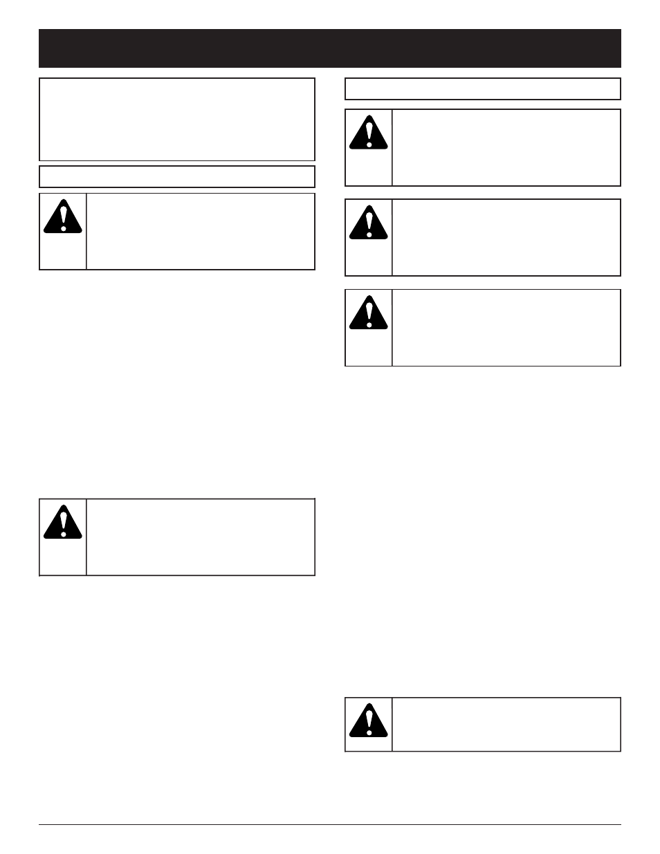 Warning, Danger, Caution | Safety alert, Warning: • important safety instructions, Rules for safe operation, Read all instructions | MTD BL26C0 User Manual | Page 3 / 104