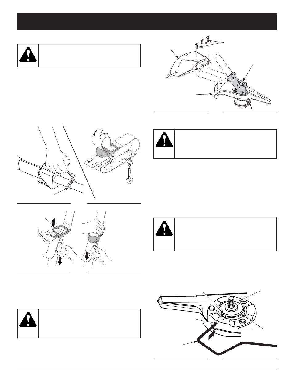 Avertissement, Instructions de montage, Bl26bc | MTD BL26C0 User Manual | Page 41 / 104