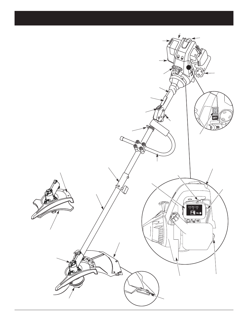 Know your unit, Applications | MTD BL26C0 User Manual | Page 7 / 104