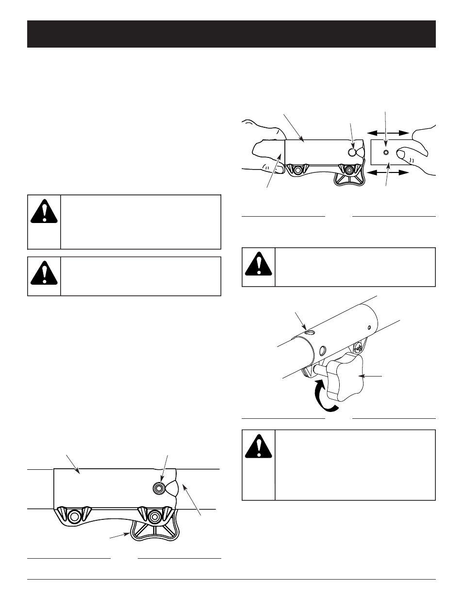 Precaucion, Advertencia, Instrucciones de operación | MTD BL26C0 User Manual | Page 78 / 104