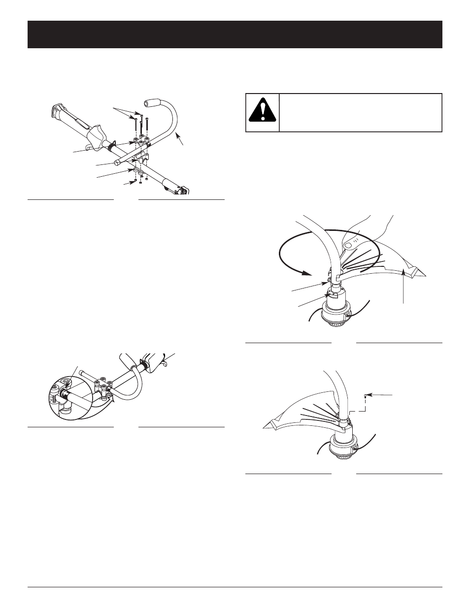 Warning, Assembly instructions, Bl26c0 only | MTD BL26C0 User Manual | Page 8 / 104