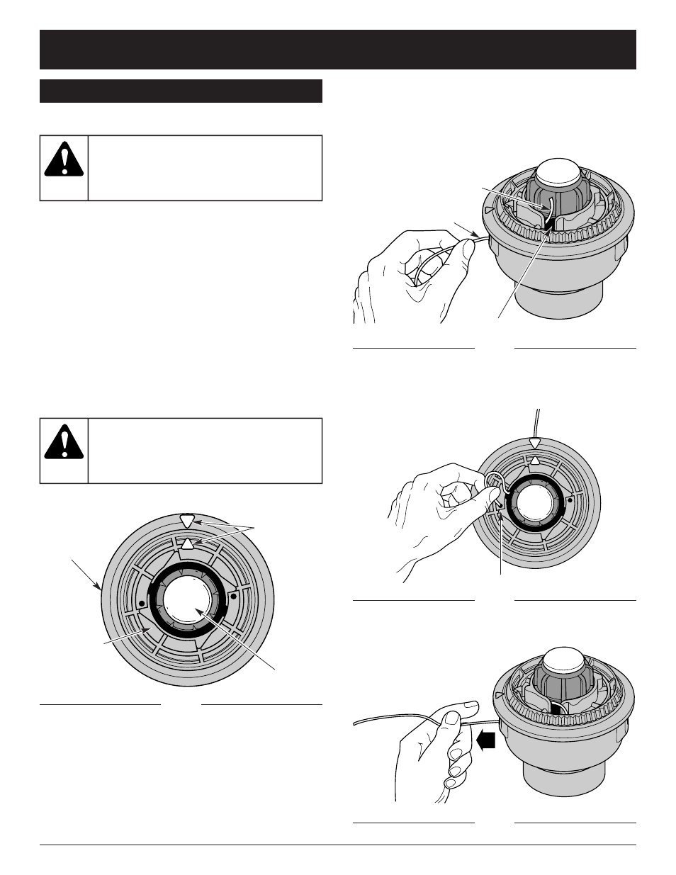 Advertencia, Instrucciones de mantenimiento y reparación | MTD BL26C0 User Manual | Page 84 / 104