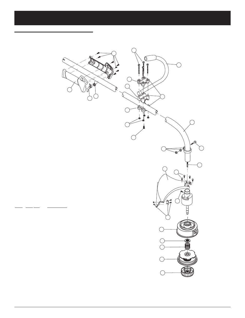 Bl26c0 parts list | MTD BL26C0 User Manual | Page 99 / 104