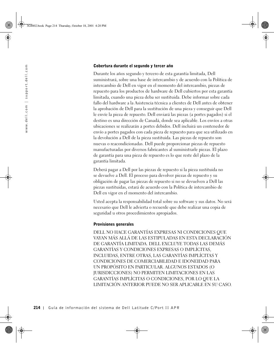 Dell C/Port II APR User Manual | Page 216 / 220