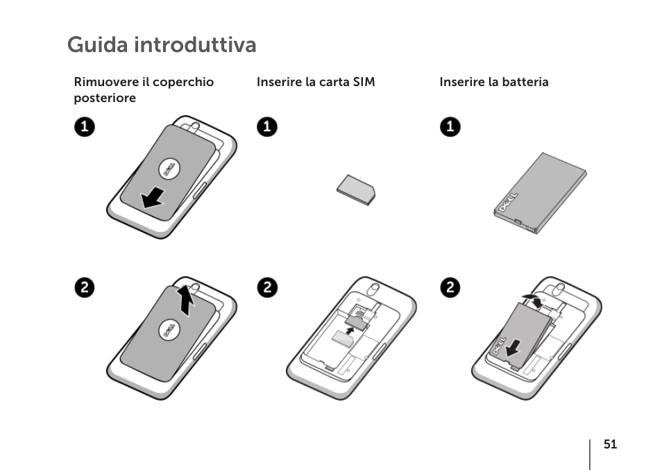 Guida introduttiva | Dell STREAK mobile User Manual | Page 53 / 84