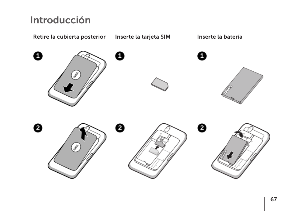 Introducción | Dell STREAK mobile User Manual | Page 69 / 84
