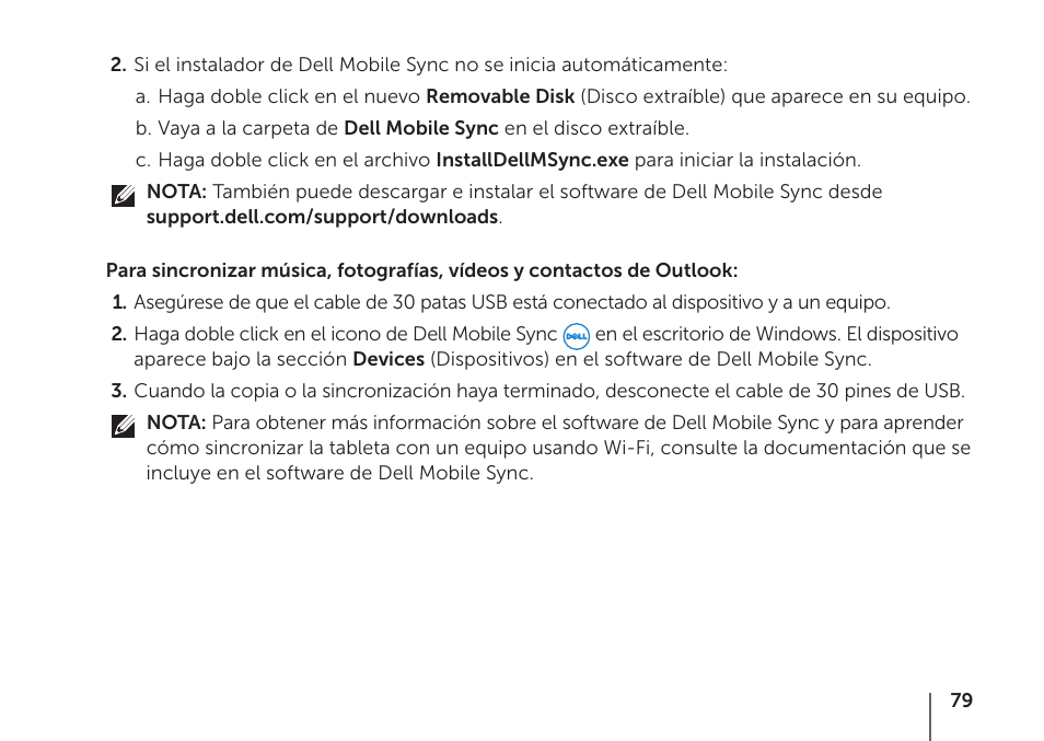 Dell STREAK mobile User Manual | Page 81 / 84