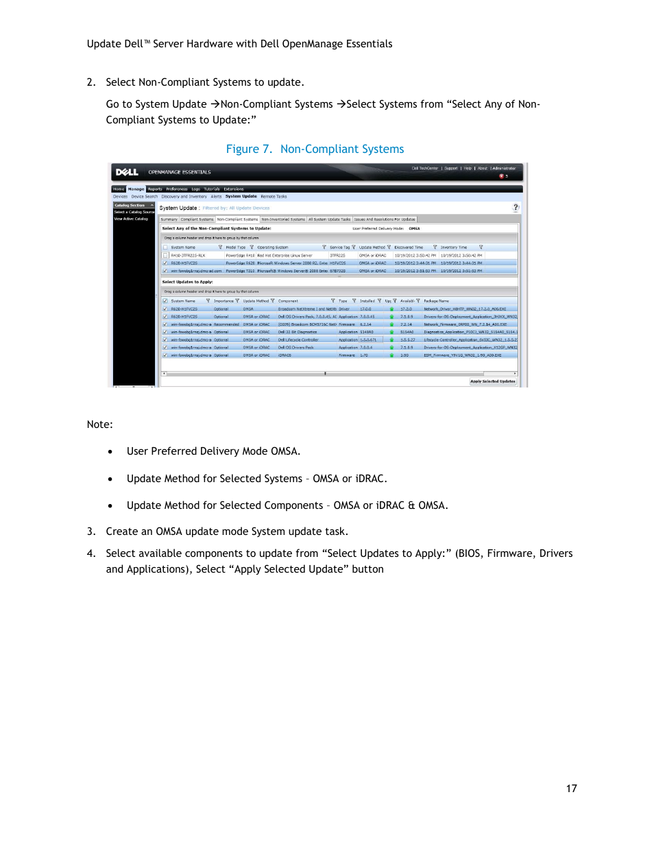 Non-compliant systems, Figure 7 | Dell POWEREDGE R720 User Manual | Page 17 / 34