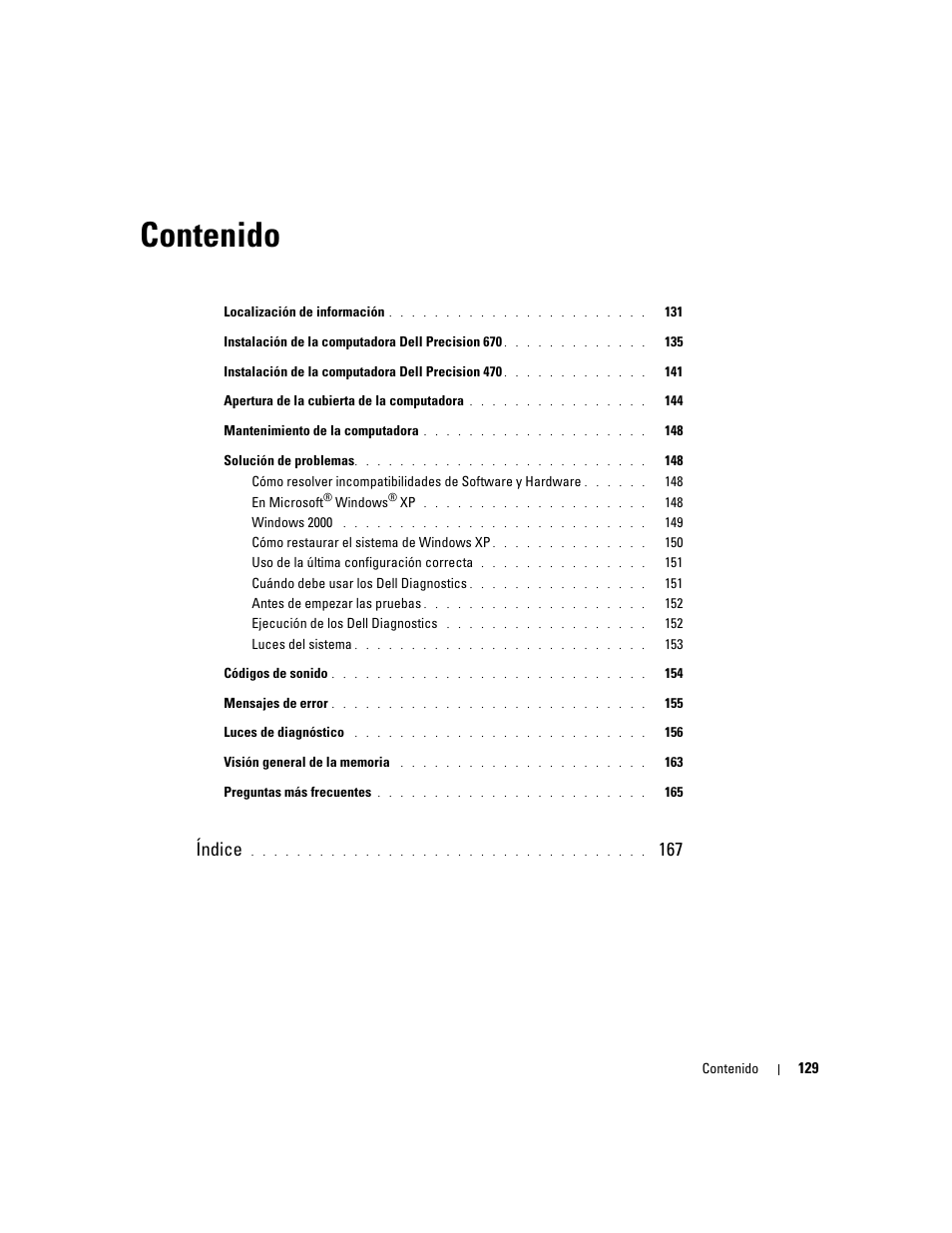 Dell Precision 470 User Manual | Page 129 / 168