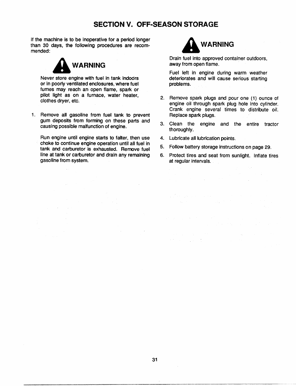 Bolens 2182 User Manual | Page 31 / 44