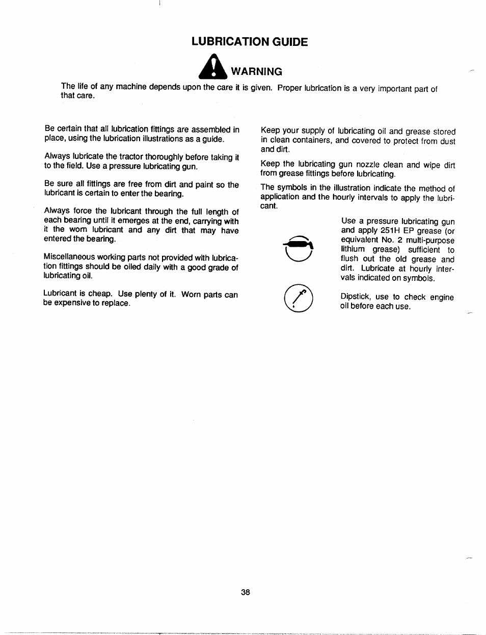 Bolens 2182 User Manual | Page 38 / 44