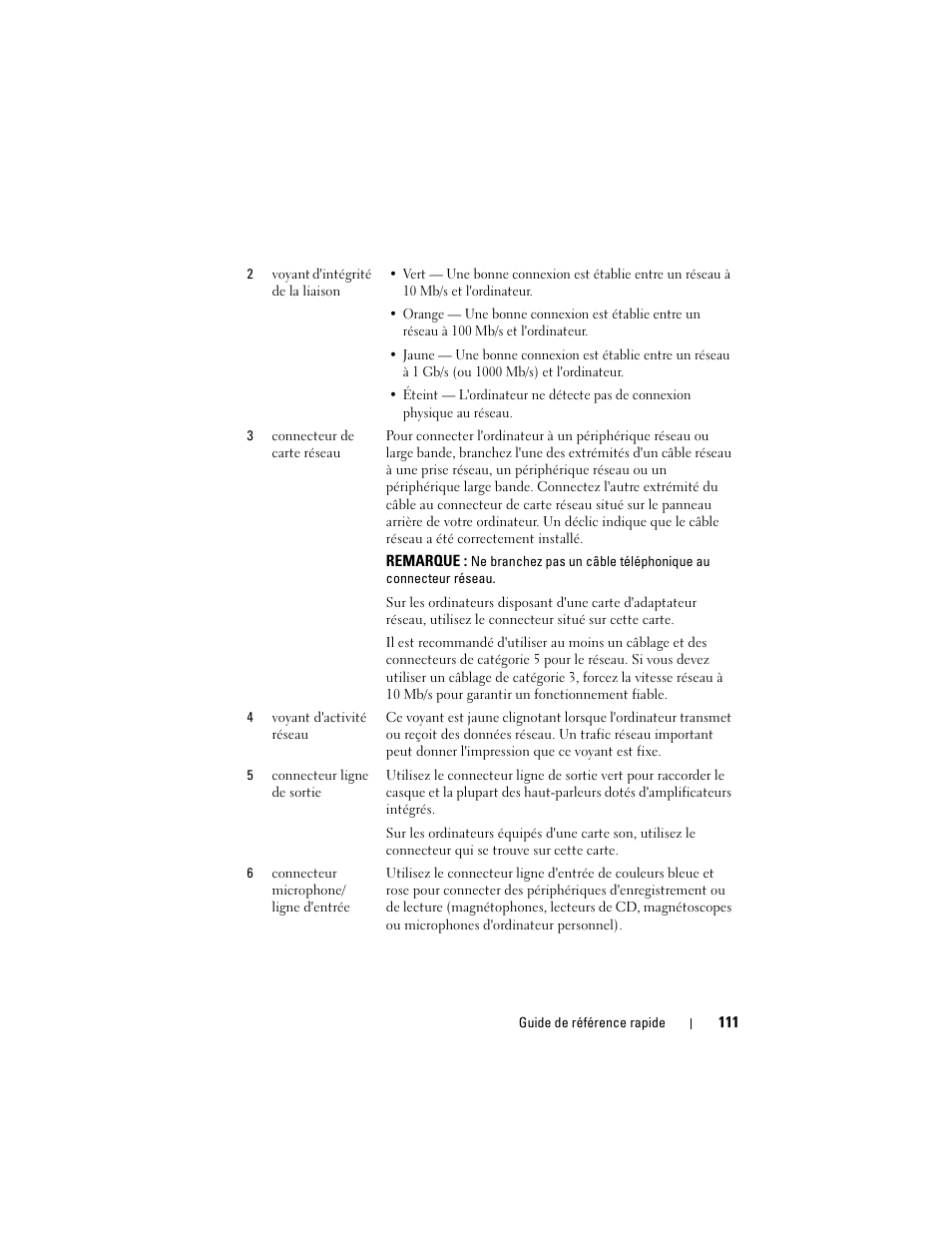 Dell OptiPlex 330 (Late 2007) User Manual | Page 111 / 412