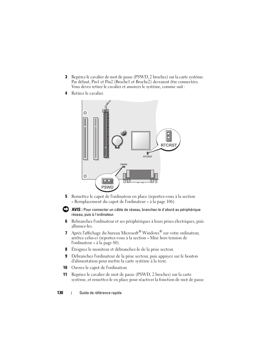 Dell OptiPlex 330 (Late 2007) User Manual | Page 130 / 412