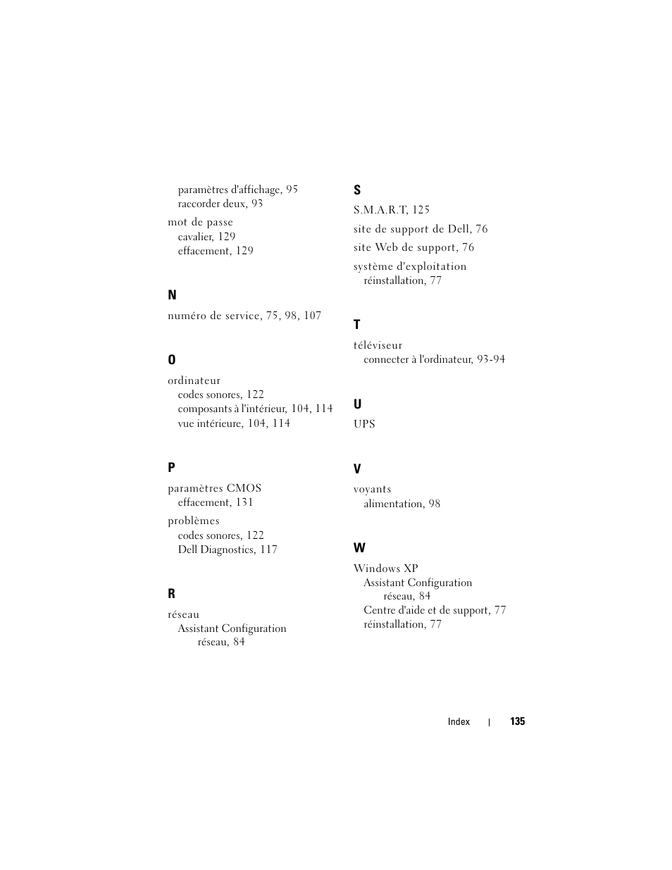 Dell OptiPlex 330 (Late 2007) User Manual | Page 135 / 412