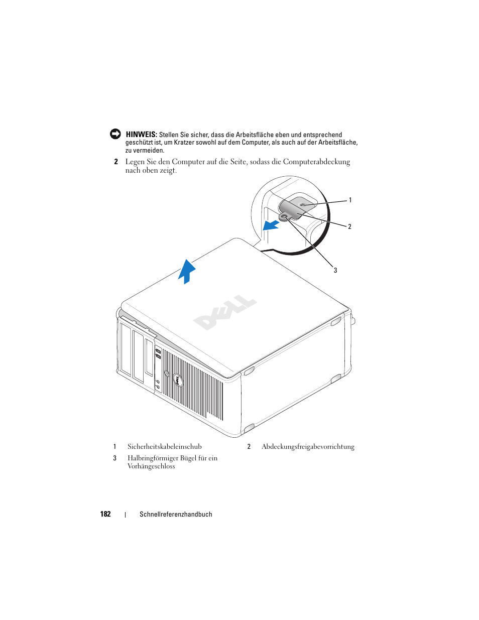 Dell OptiPlex 330 (Late 2007) User Manual | Page 182 / 412