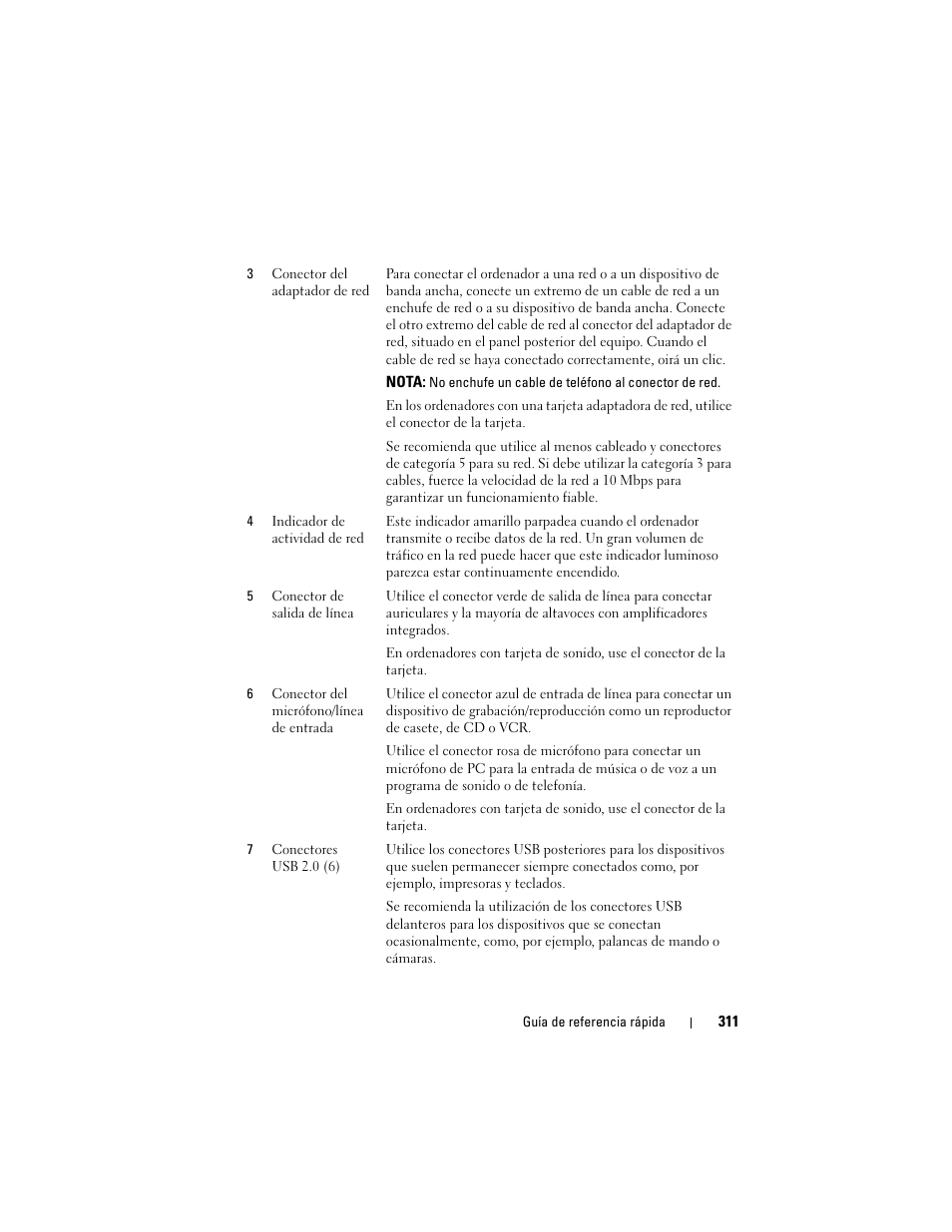 Dell OptiPlex 330 (Late 2007) User Manual | Page 311 / 412