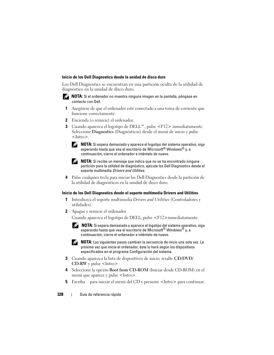 Dell OptiPlex 330 (Late 2007) User Manual | Page 328 / 412