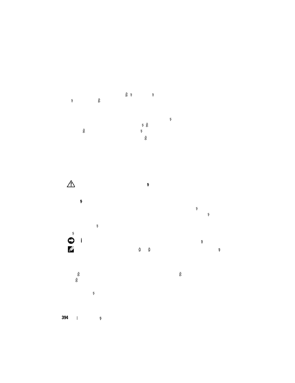 Sorun çözme, Dell diagnostics | Dell OptiPlex 330 (Late 2007) User Manual | Page 394 / 412