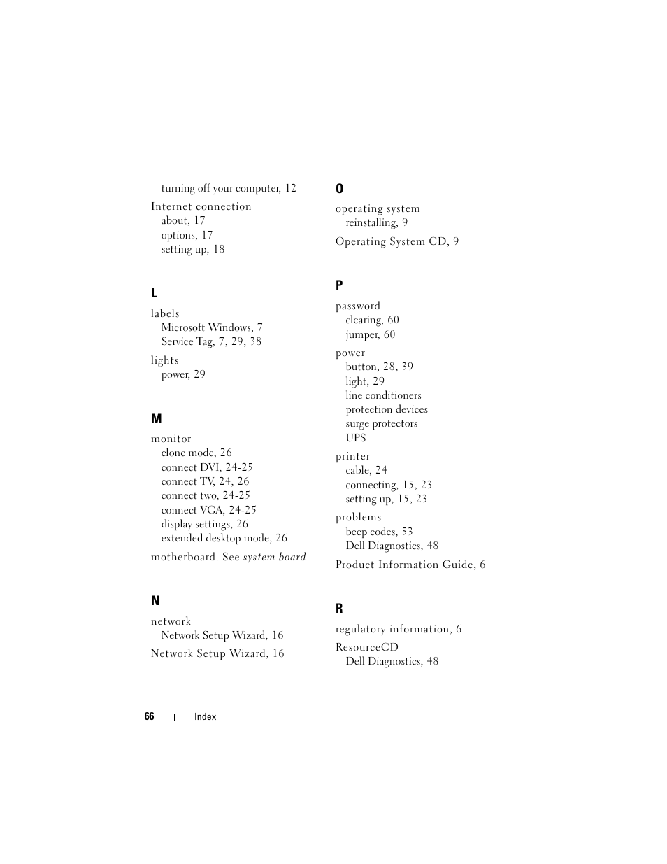 Dell OptiPlex 330 (Late 2007) User Manual | Page 66 / 412