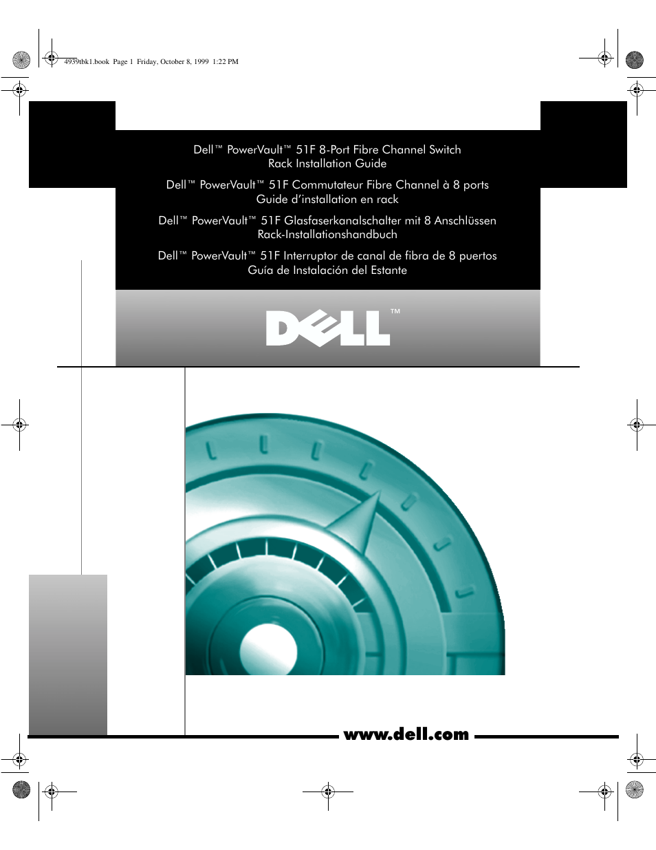 Dell PowerVault 51F (8P Fibre Channel Switch) User Manual | 98 pages