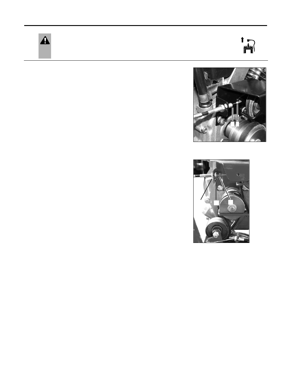 Warning | Troy-Bilt BRONCO 5 HP User Manual | Page 23 / 28