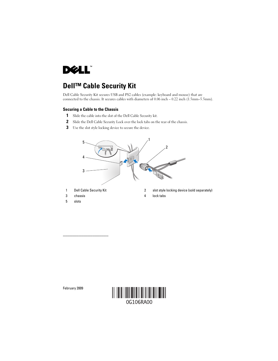 Dell OptiPlex 160 (Late 2008) User Manual | 20 pages