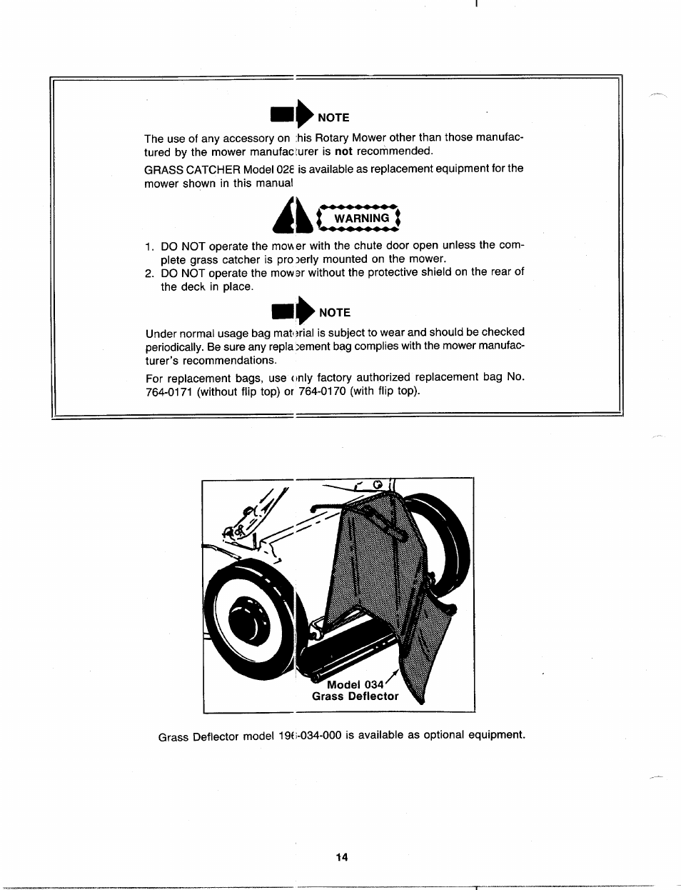 Bolens 116-312-000 User Manual | Page 14 / 19