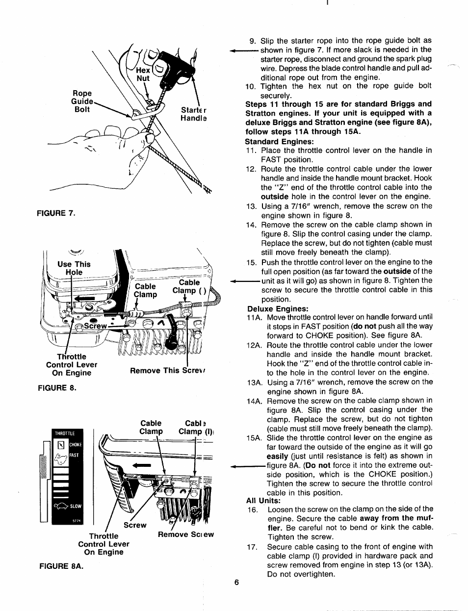 Screw | Bolens 116-312-000 User Manual | Page 6 / 19