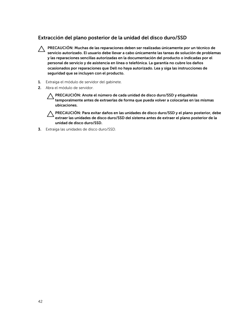 Dell PowerEdge VRTX User Manual | Page 42 / 191