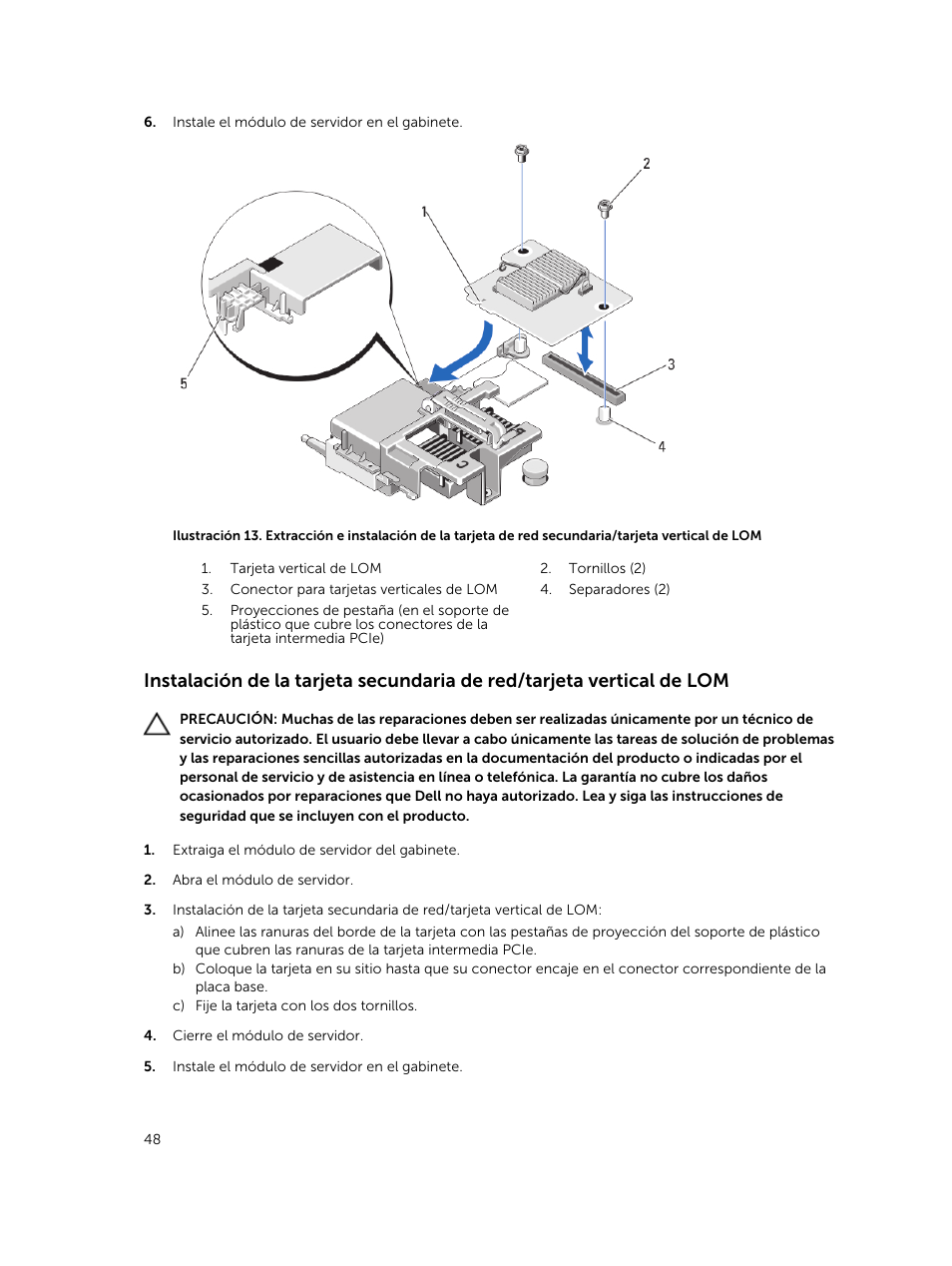 Dell PowerEdge VRTX User Manual | Page 48 / 191