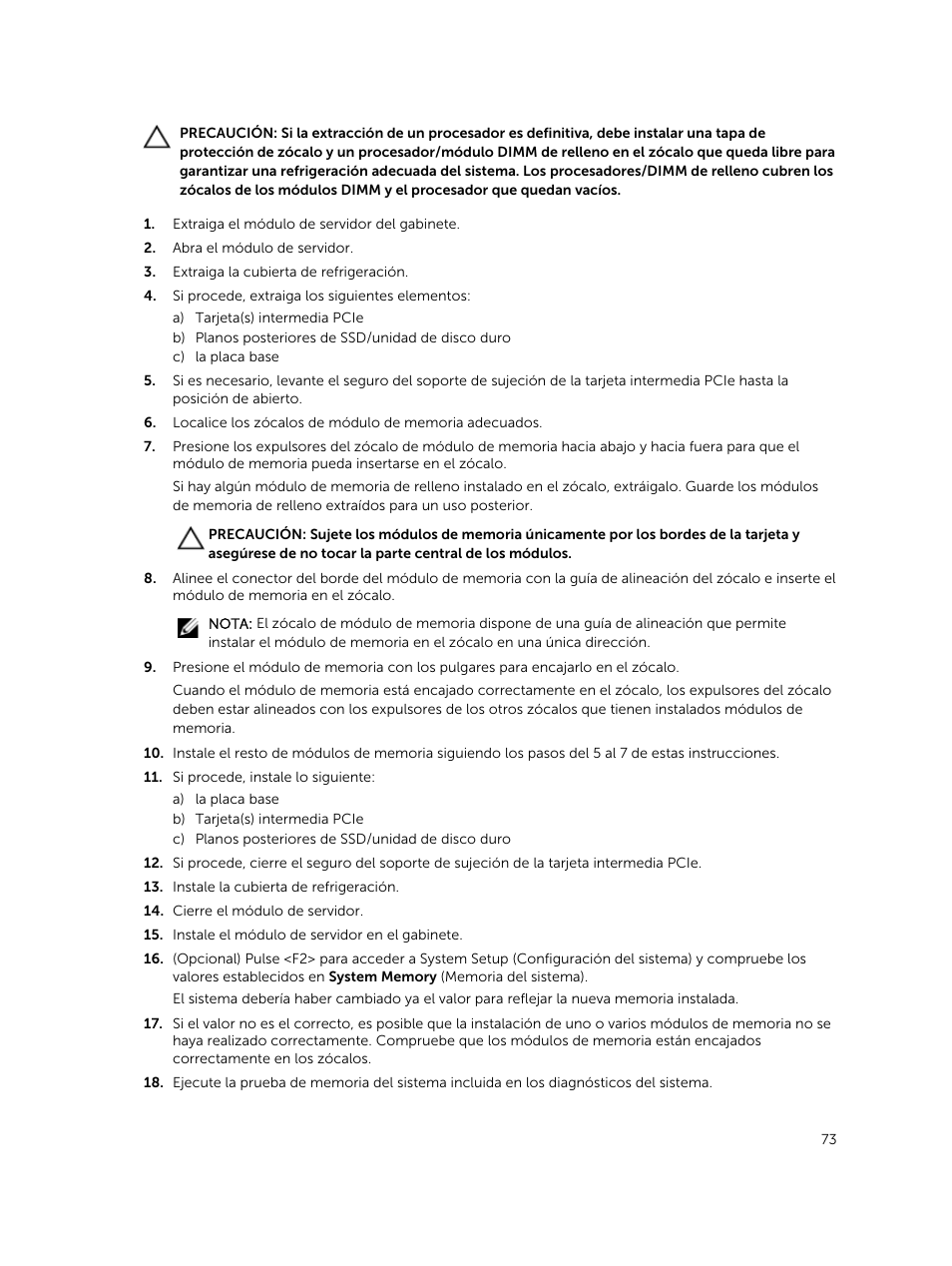 Dell PowerEdge VRTX User Manual | Page 73 / 191