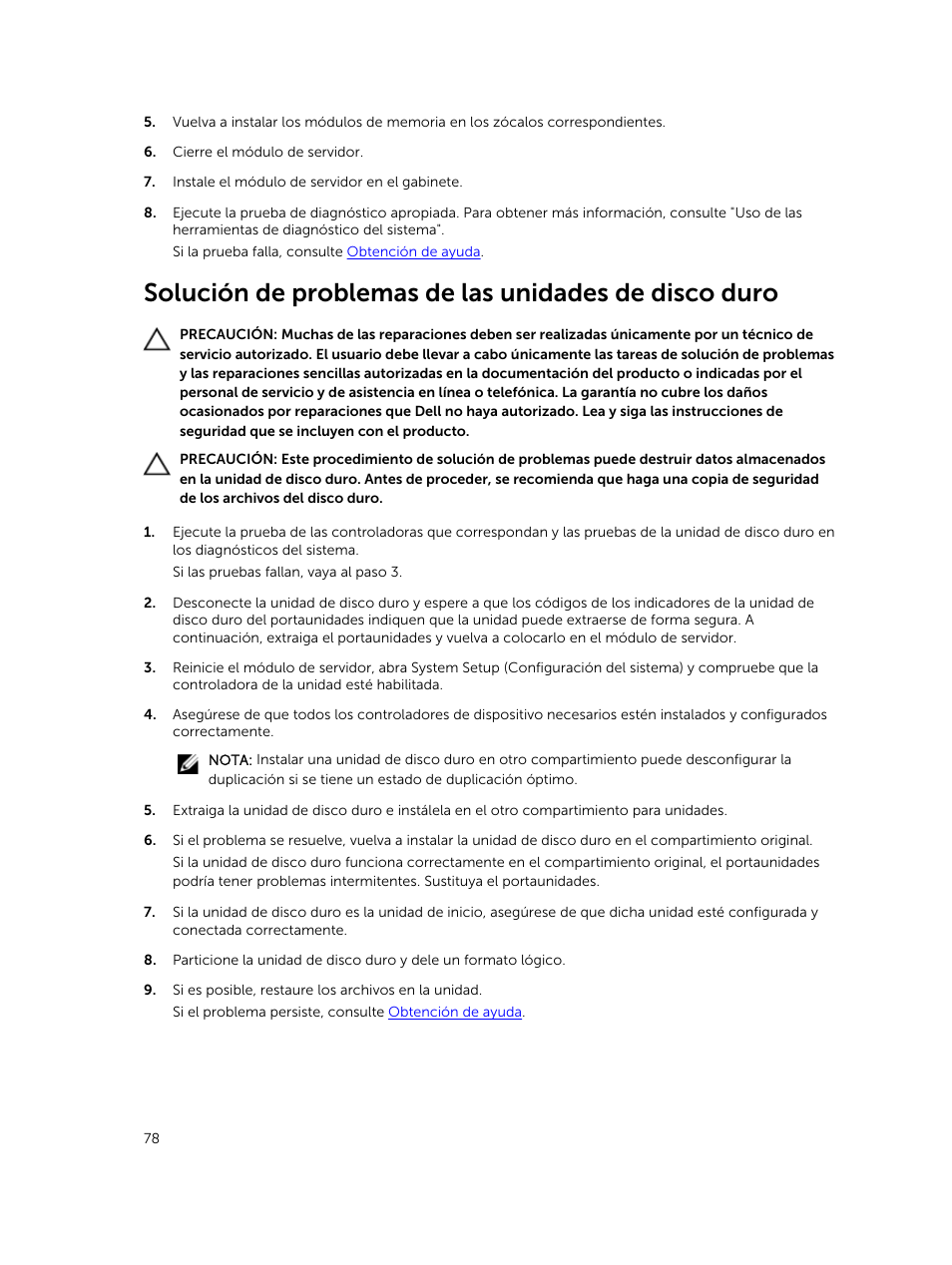 Dell PowerEdge VRTX User Manual | Page 78 / 191