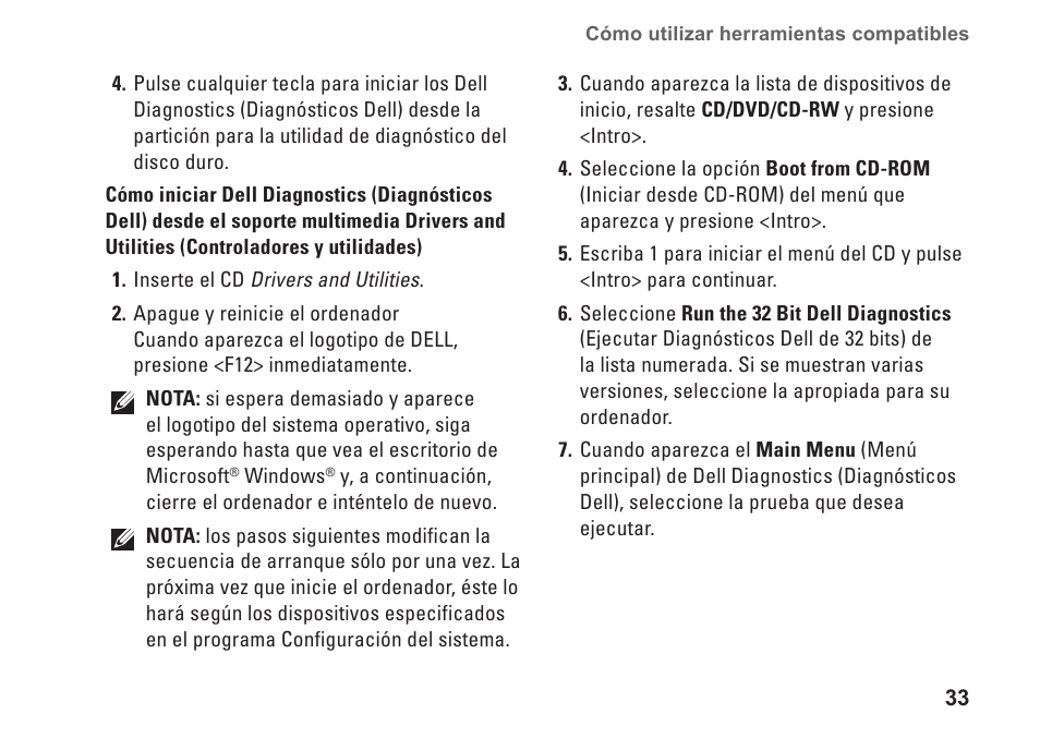 Dell Studio Slim D540S (Late 2008) User Manual | Page 35 / 66