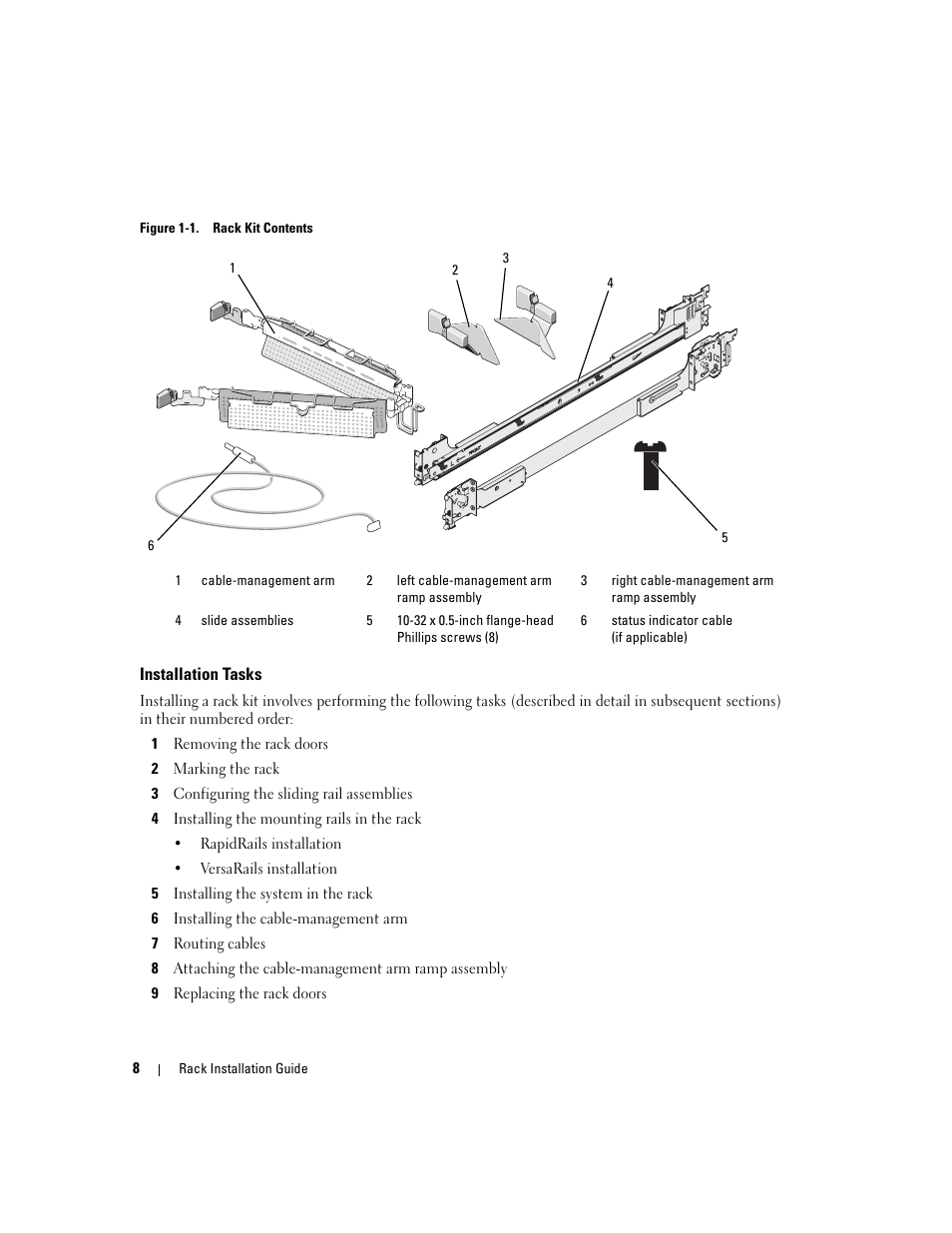 Installation tasks | Dell PowerEdge 2970 User Manual | Page 10 / 112