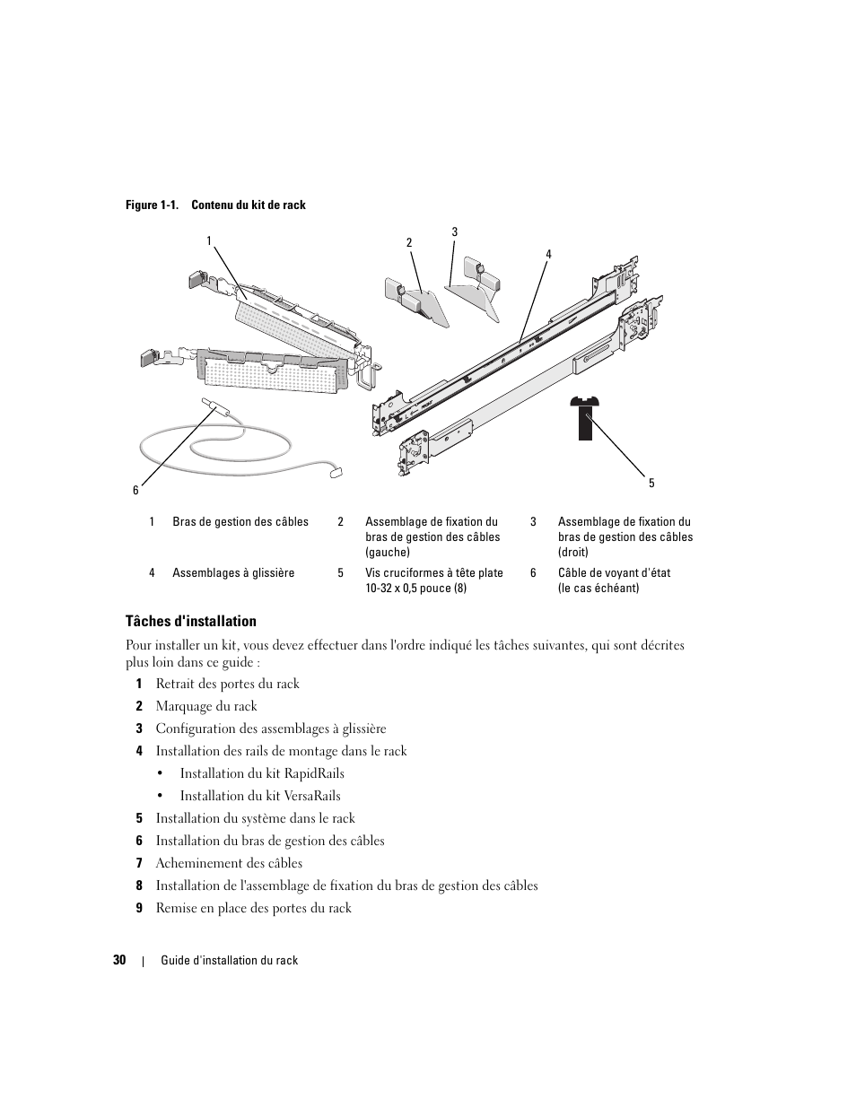 Tâches d'installation | Dell PowerEdge 2970 User Manual | Page 32 / 112