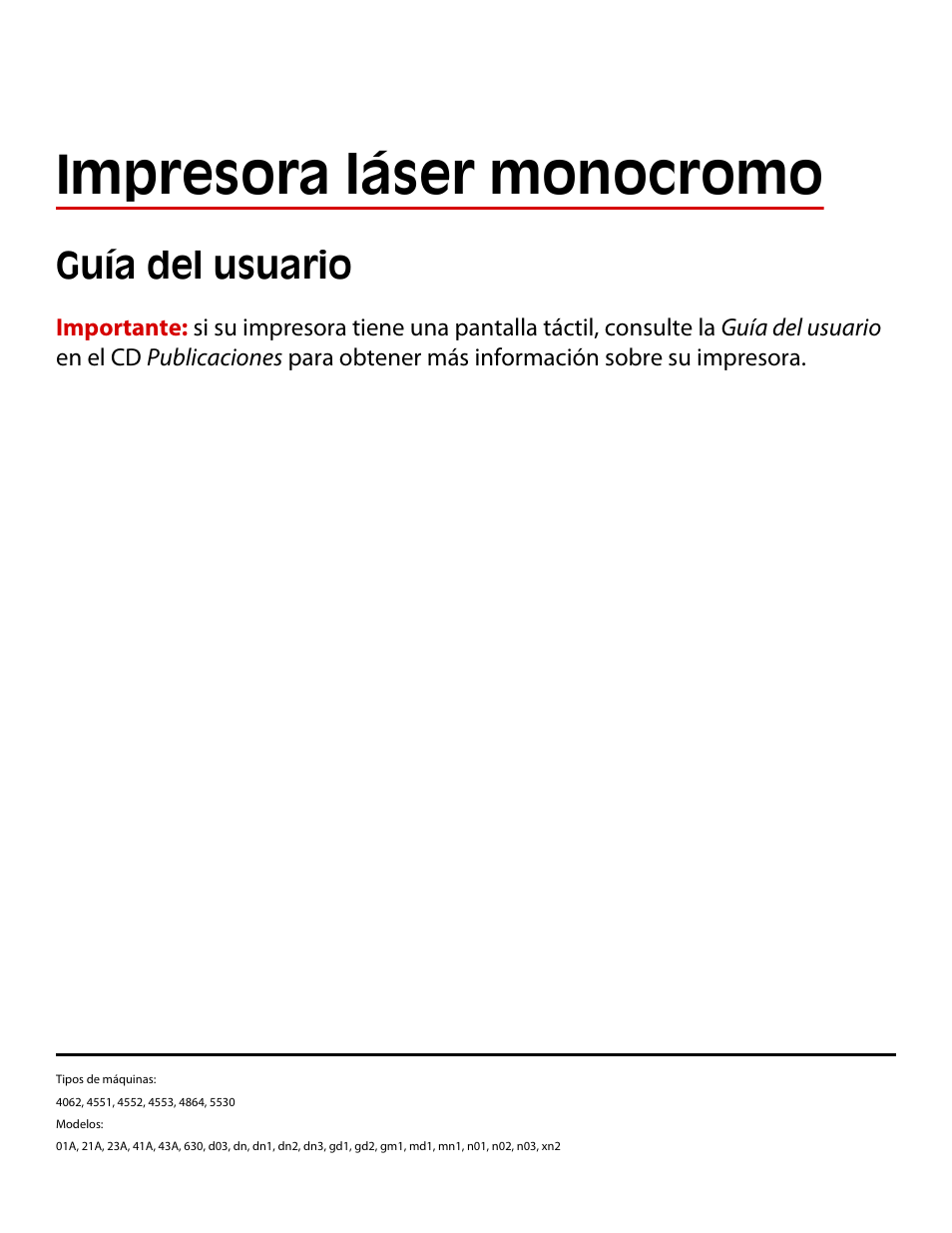 Dell 5530/dn Mono Laser Printer User Manual | 217 pages
