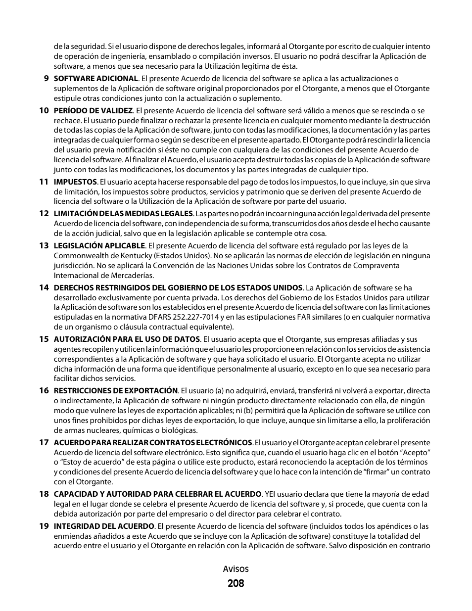 Dell 5530/dn Mono Laser Printer User Manual | Page 208 / 217