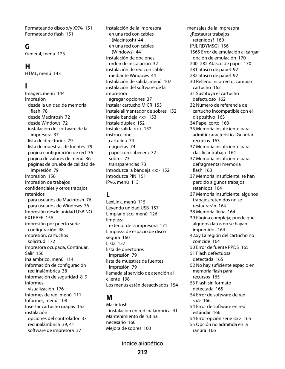 Dell 5530/dn Mono Laser Printer User Manual | Page 212 / 217