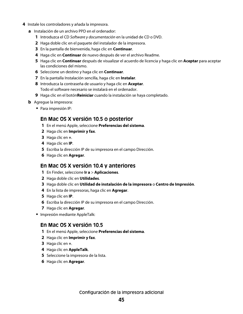 Dell 5530/dn Mono Laser Printer User Manual | Page 45 / 217