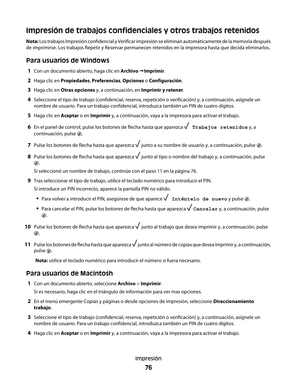 Dell 5530/dn Mono Laser Printer User Manual | Page 76 / 217