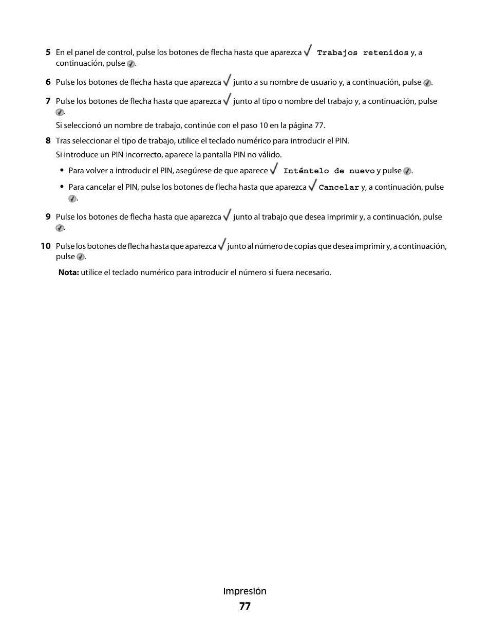 Dell 5530/dn Mono Laser Printer User Manual | Page 77 / 217