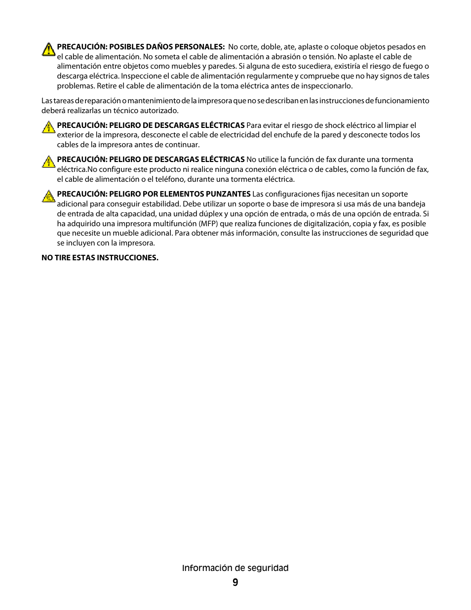 Dell 5530/dn Mono Laser Printer User Manual | Page 9 / 217