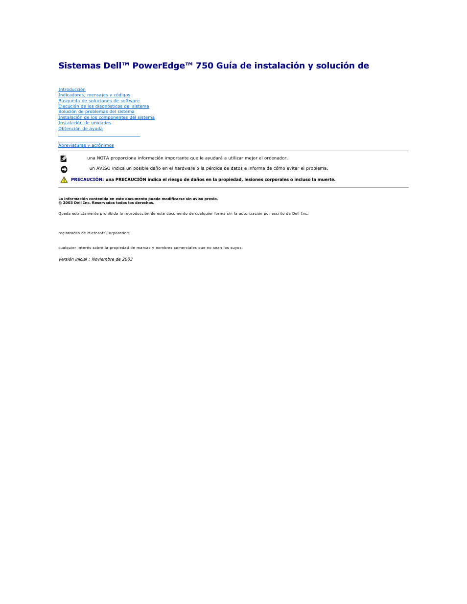 Dell PowerEdge 750 User Manual | 78 pages