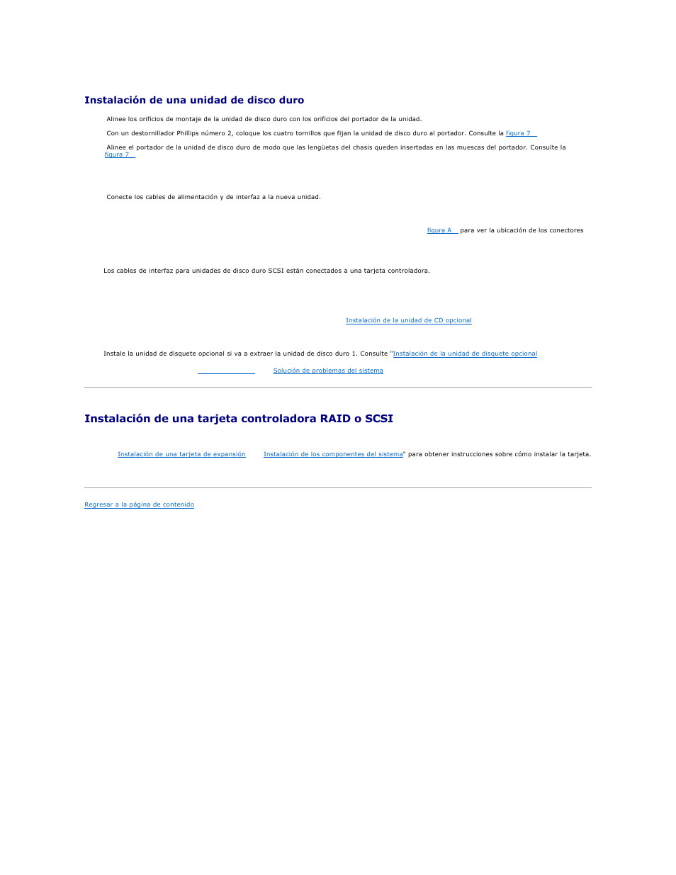 Instalación de una unidad de disco duro | Dell PowerEdge 750 User Manual | Page 65 / 78