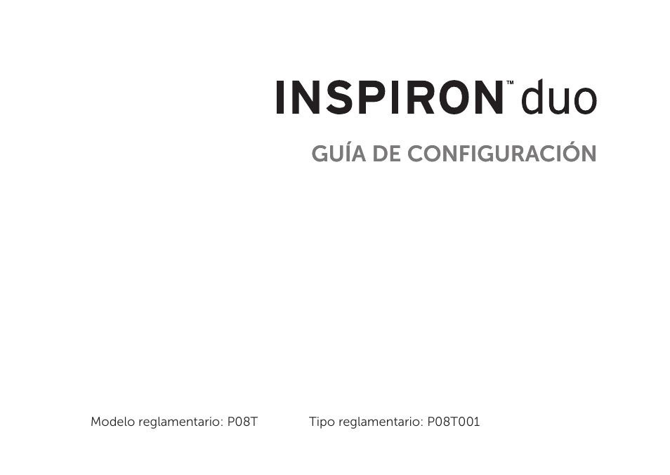 Guía de configuración | Dell Inspiron Mini Duo (1090, Late 2010) User Manual | Page 3 / 102