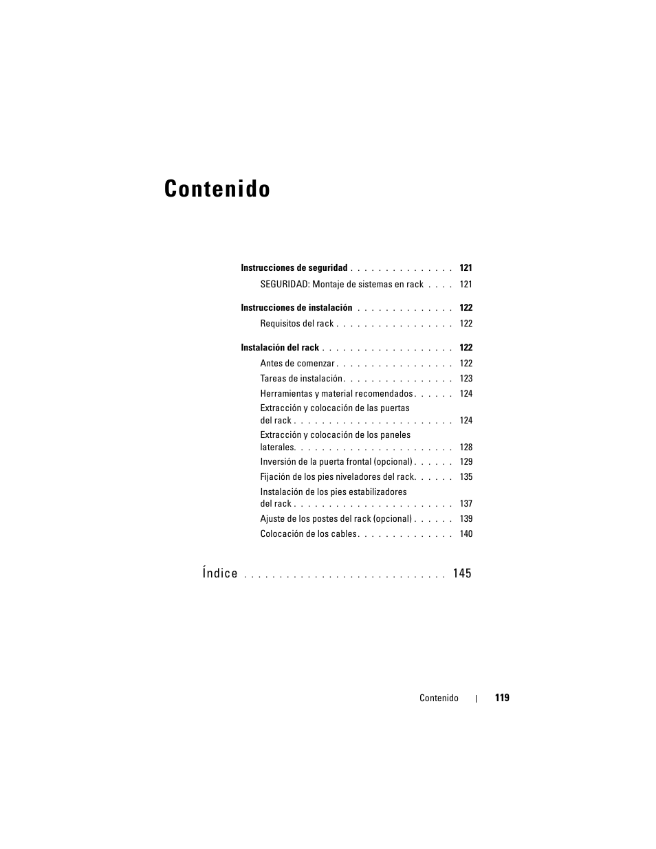 Dell PowerEdge Rack Enclosure 2420 User Manual | Page 121 / 148