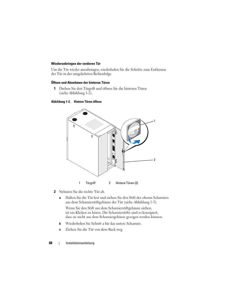 Dell PowerEdge Rack Enclosure 2420 User Manual | Page 70 / 148